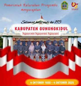 Selamat Hari Jadi ke-195 Kabupaten Gunungkidul